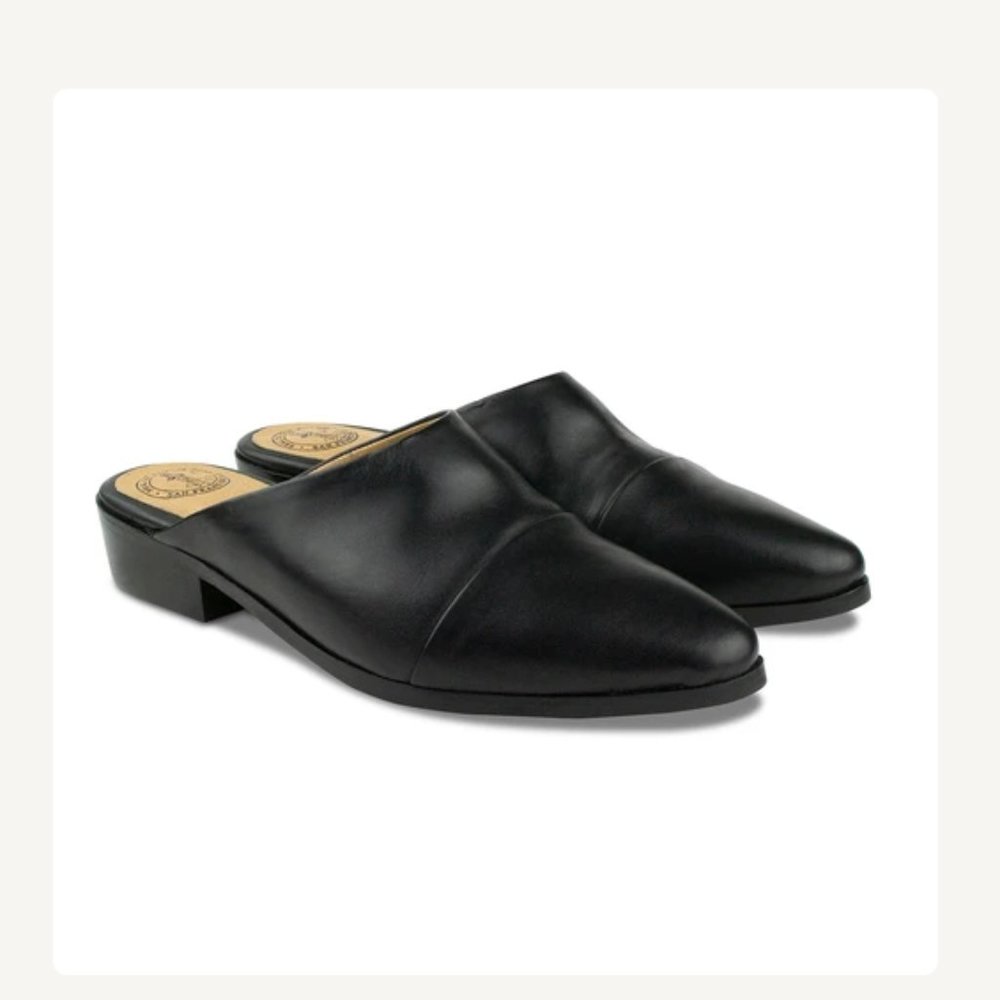 Premium Leather Mules - Exceptional Quality